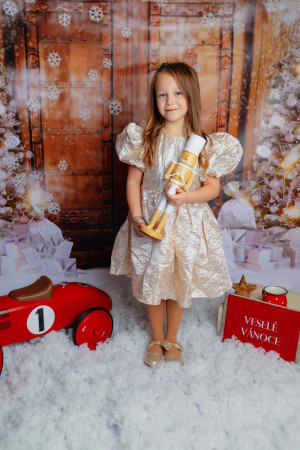 Červeno-hnědá scéna